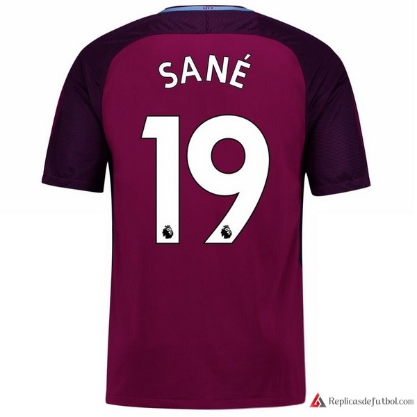 Camiseta Manchester City Segunda equipación Sane 2017-2018